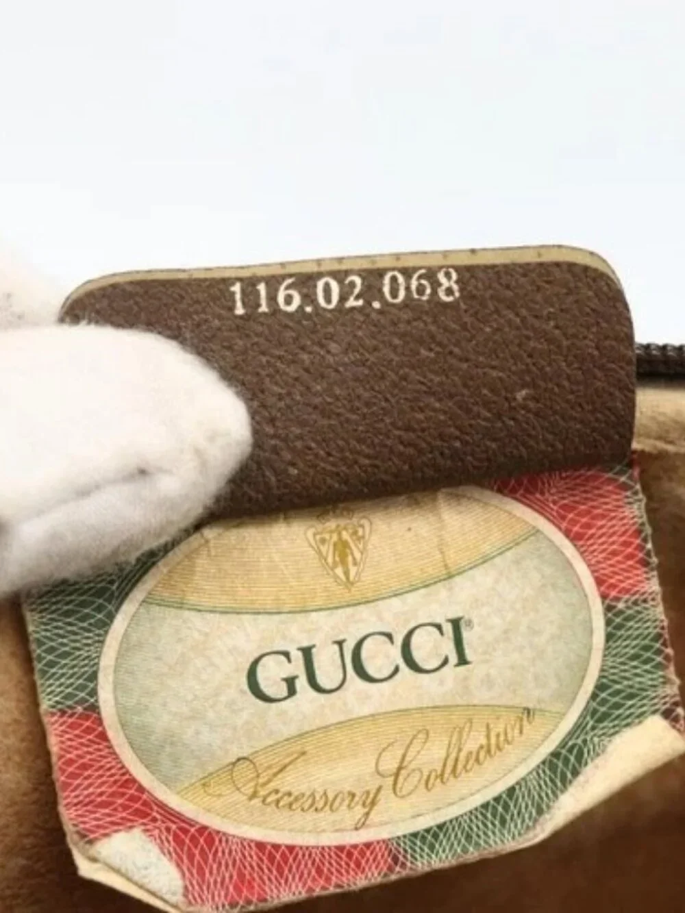 GUCCI GG Supreme Shoulder Bag PVC Beige Gold 116 02 068 Auth ka3454
